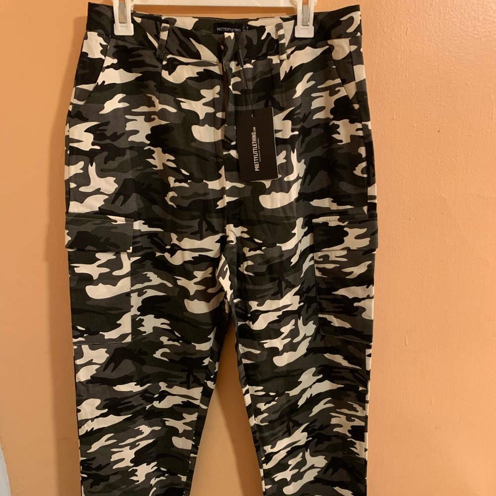 Gray Camo Pants